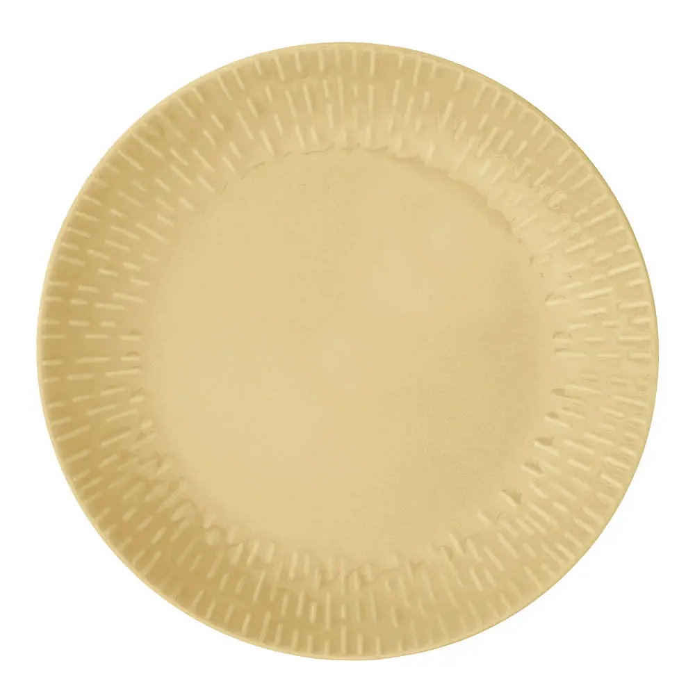 Confetti Lautanen 24 cm Mustard