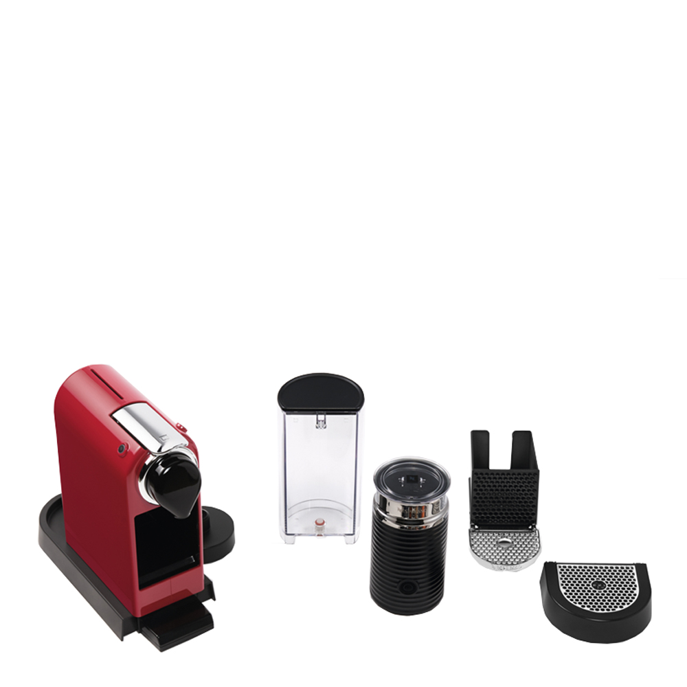 Nespresso CitiZ&Milk kaffemaskin 1L rød