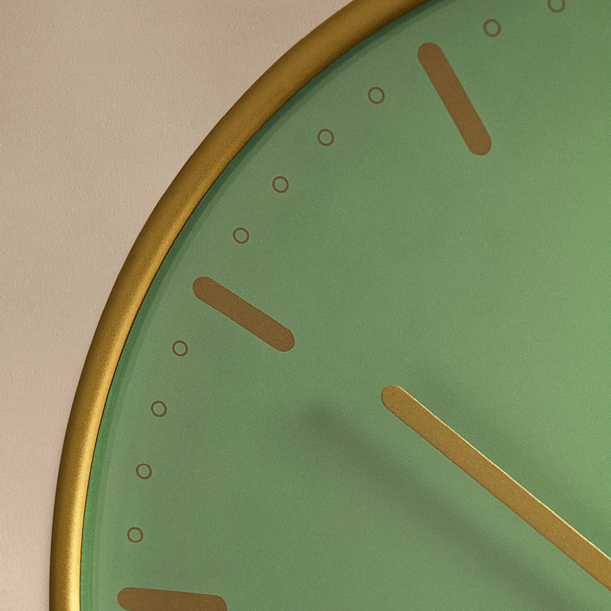 Arne Jacobsen City Hall Seinäkello 21 cm Vihreä