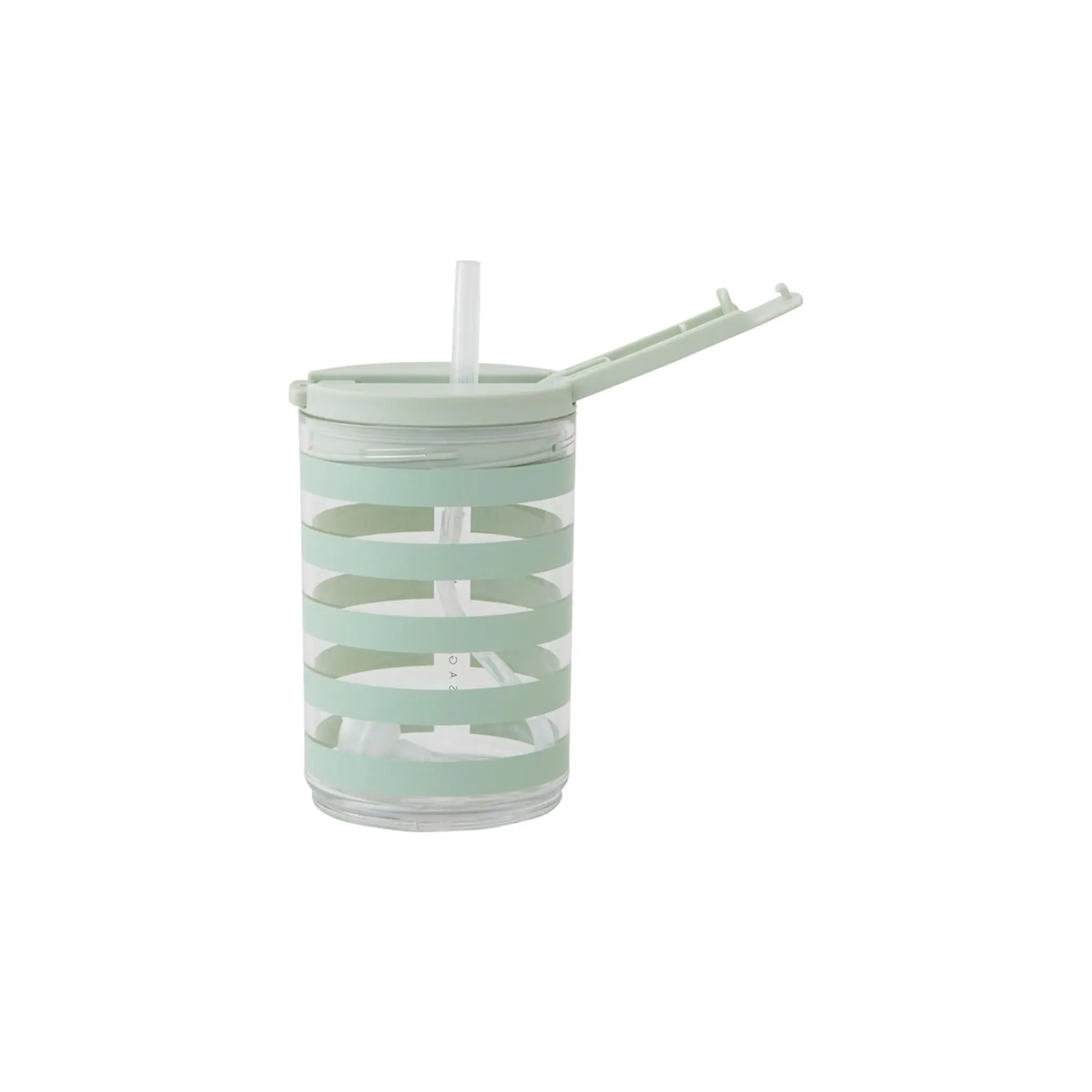 Design Letters Kids Life Mugg M/Sugrör 33 cl Grön