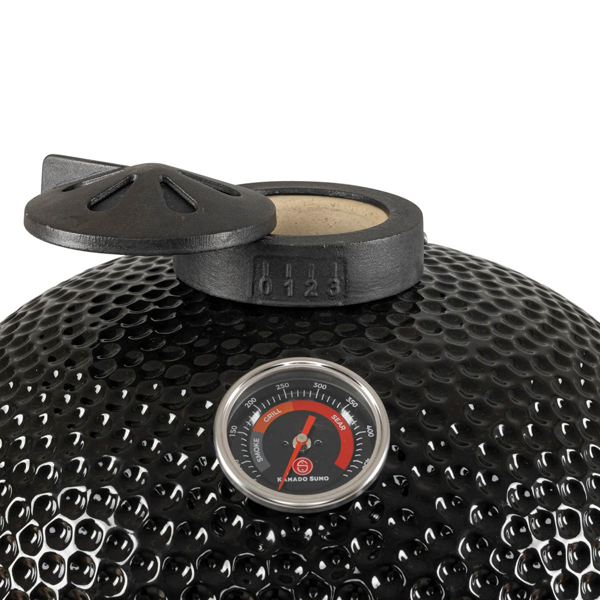 Kamado SUMO Kamado Grill Classic Large gen 2 hiiligrilli musta