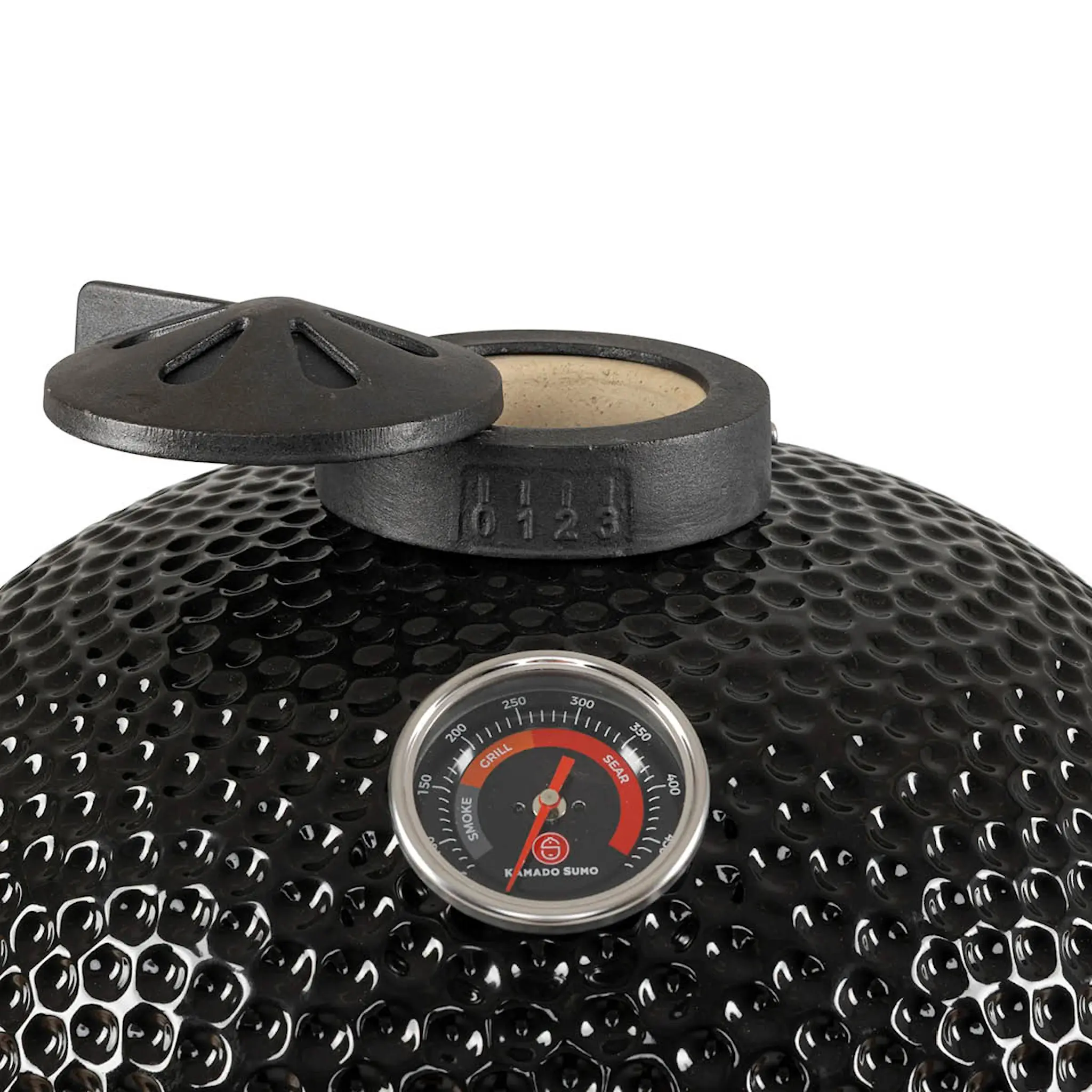 Kamado SUMO Kamado Grill Classic Large gen 2 hiiligrilli musta