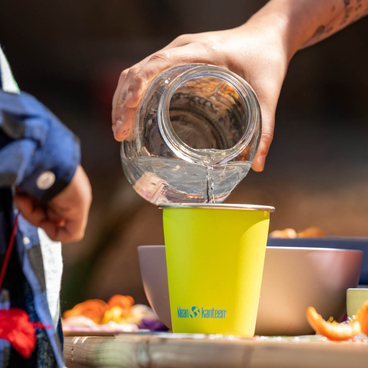 Klean Kanteen Steel Pint mugg 47 cl 4-pack Partake