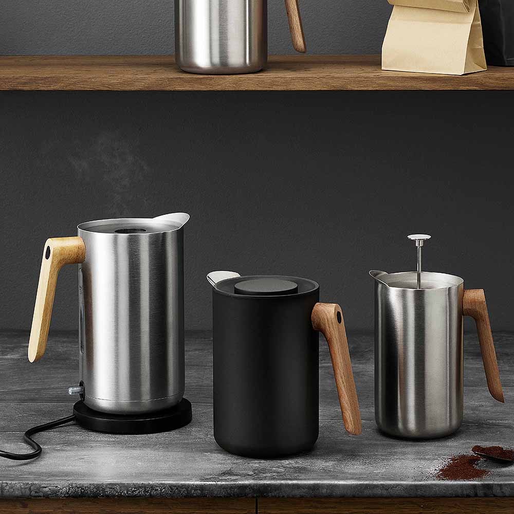 Eva Solo Nordic Kitchen presskanne 1L termo stål