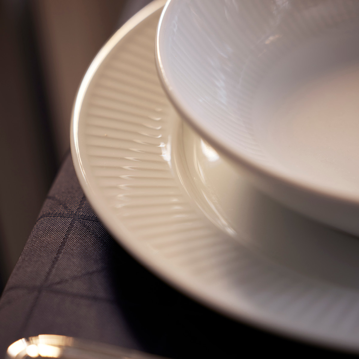 Pillivuyt Plissé Djup Tallrik Pasta/Sallad 20 cm