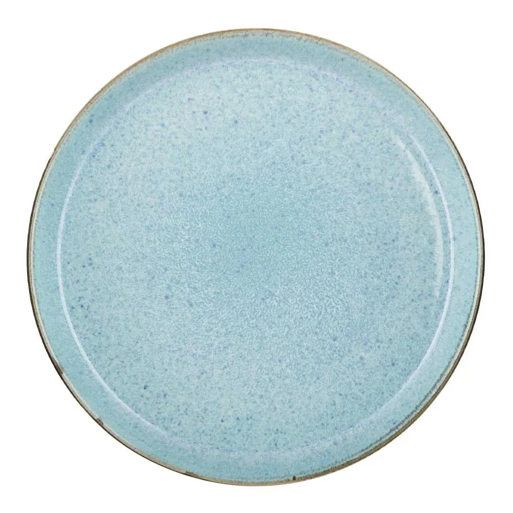 Tallerken gastro 21 cm grå/lyseblå