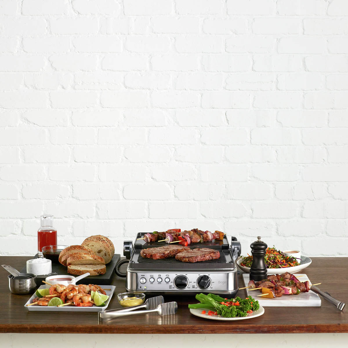 Sage BBQ & press SGR700BSS bordgrill