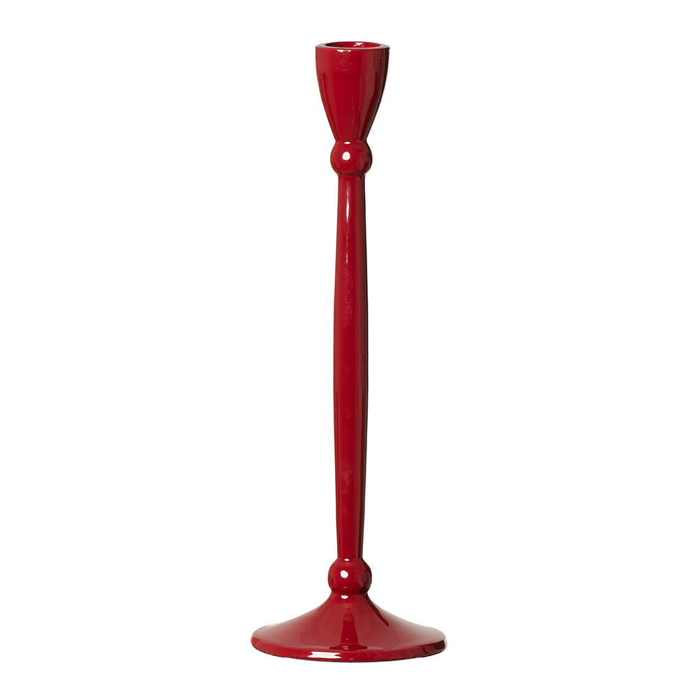 Holmen Julian lysestake 26,5 cm rød