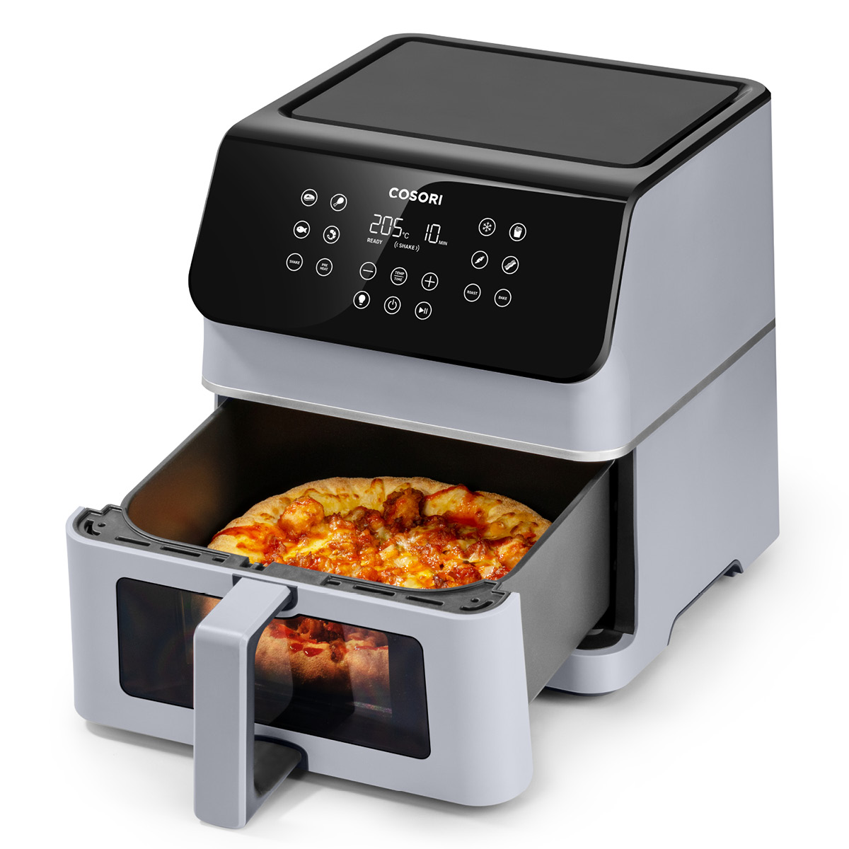 Cosori Premium II Plus Airfryer 6,2 L Tummanharmaa