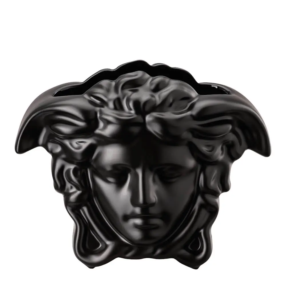 Medusa Grande maljakko 9 cm musta