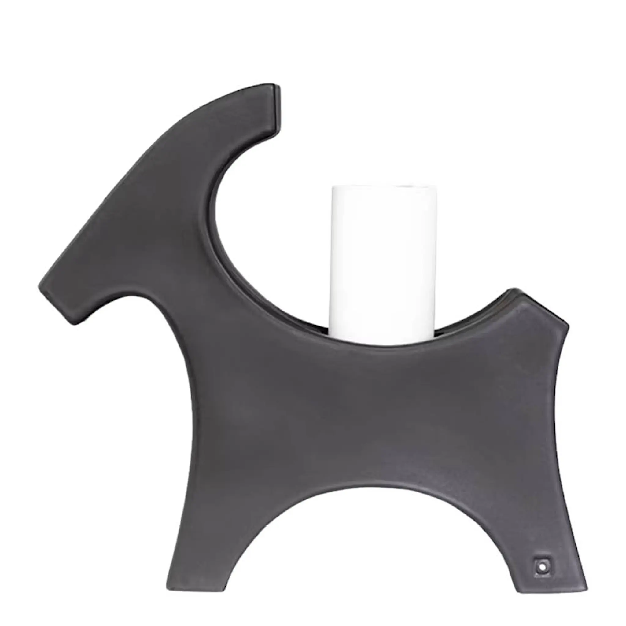 Rotor Design Ljusstake keramikbock för blockljus 38x34cm svart