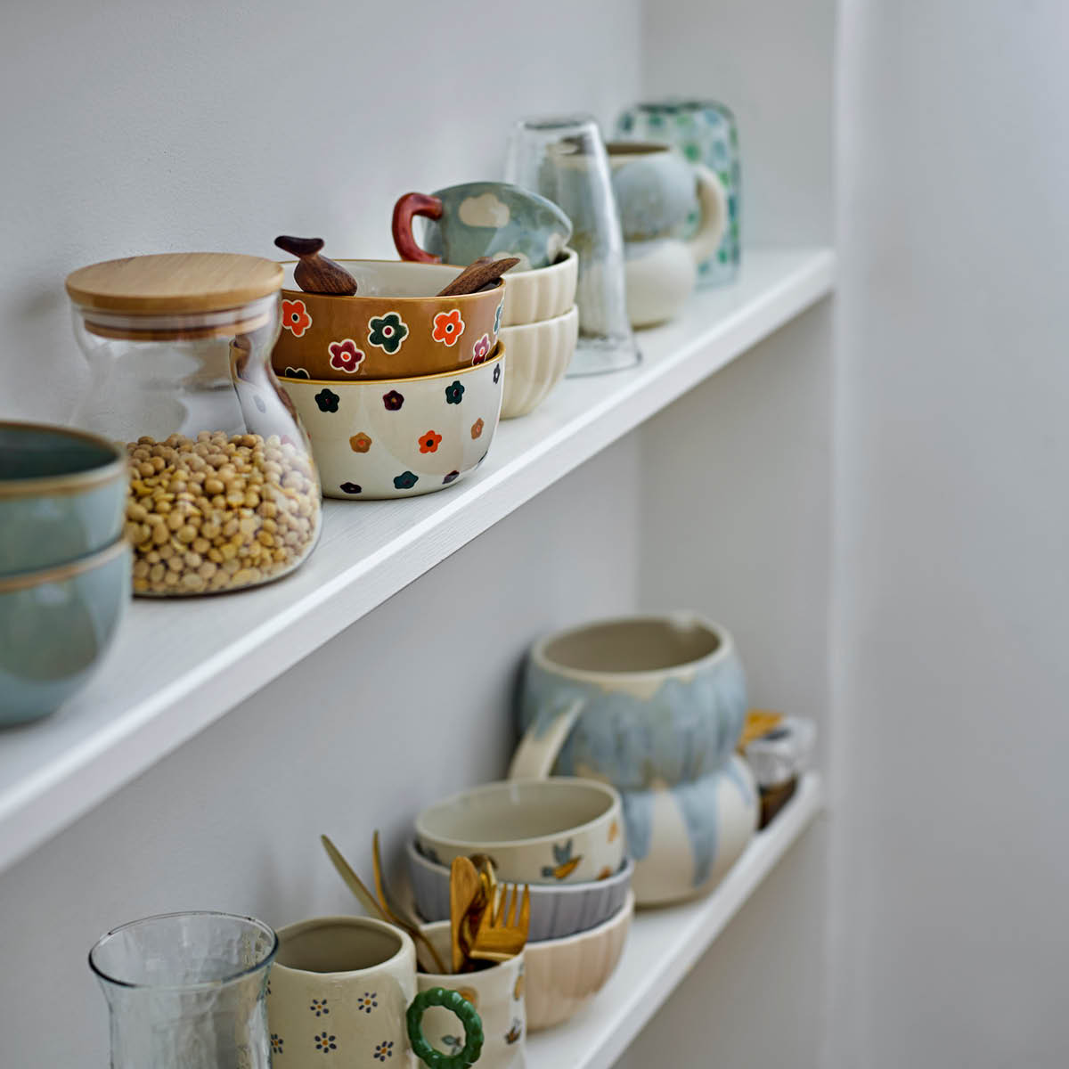 Bloomingville MINI Addy skål 12 cm 36 cl brun