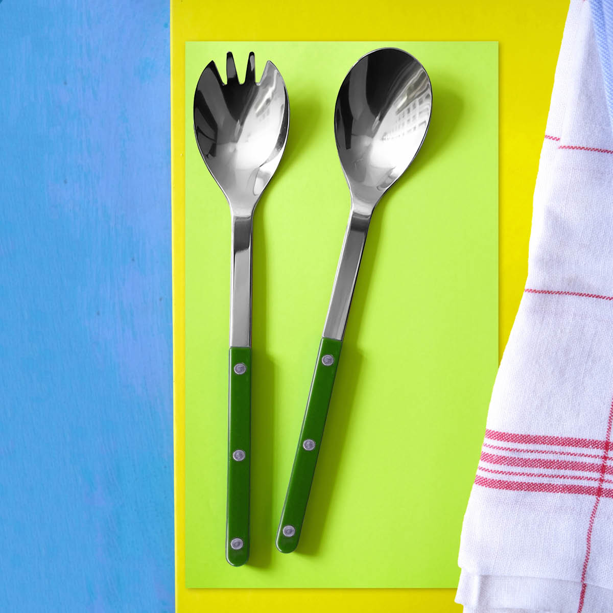 Sabre Bistrot salaattiottimet 26 cm 2 kpl vihreä