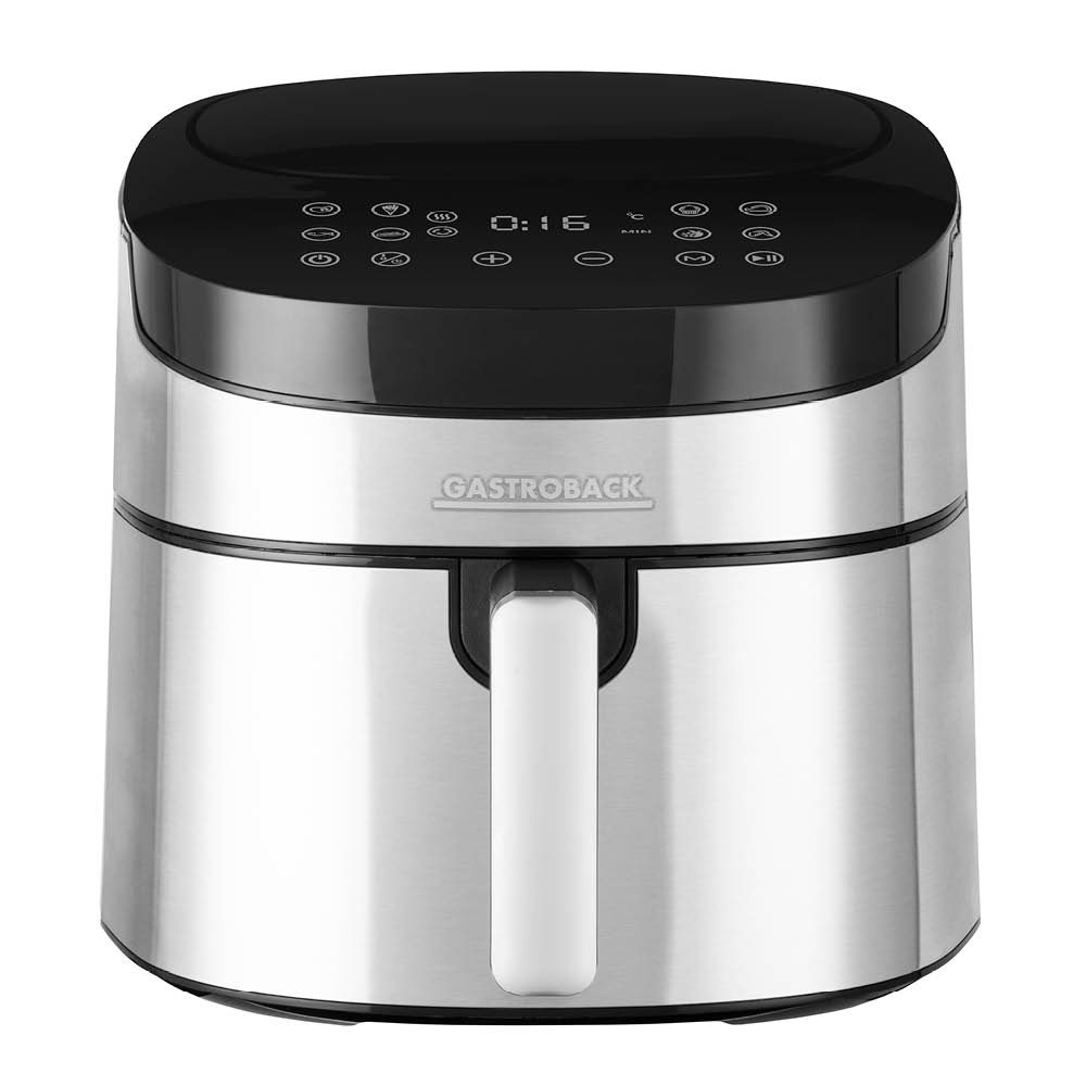 Gastroback - Design Airfryer Air Pro xl 6,5L Teräs/Musta