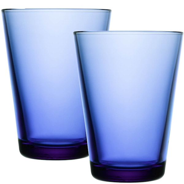 Kartio Glas 40 cl 2-pack Ultramarinblå