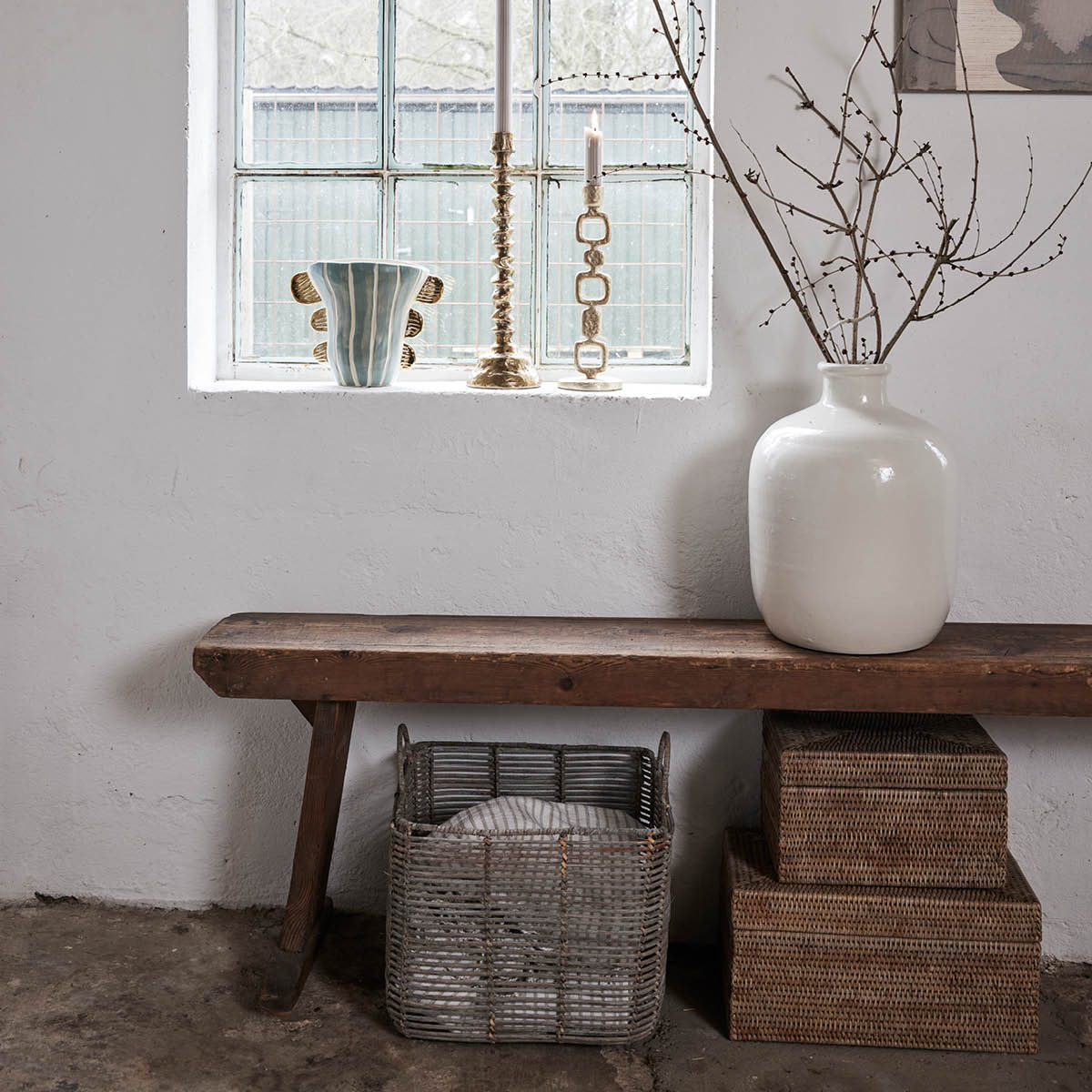 Lene Bjerre Norah Säilytyslaatikko 40x25 cm Puu