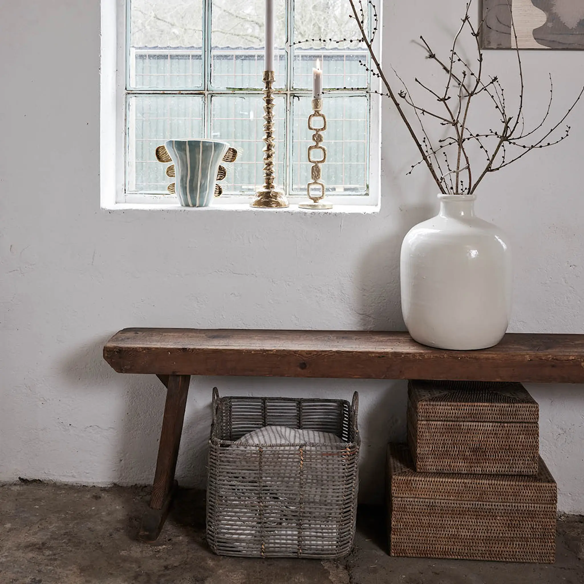 Lene Bjerre Norah Säilytyslaatikko 40x25 cm Puu