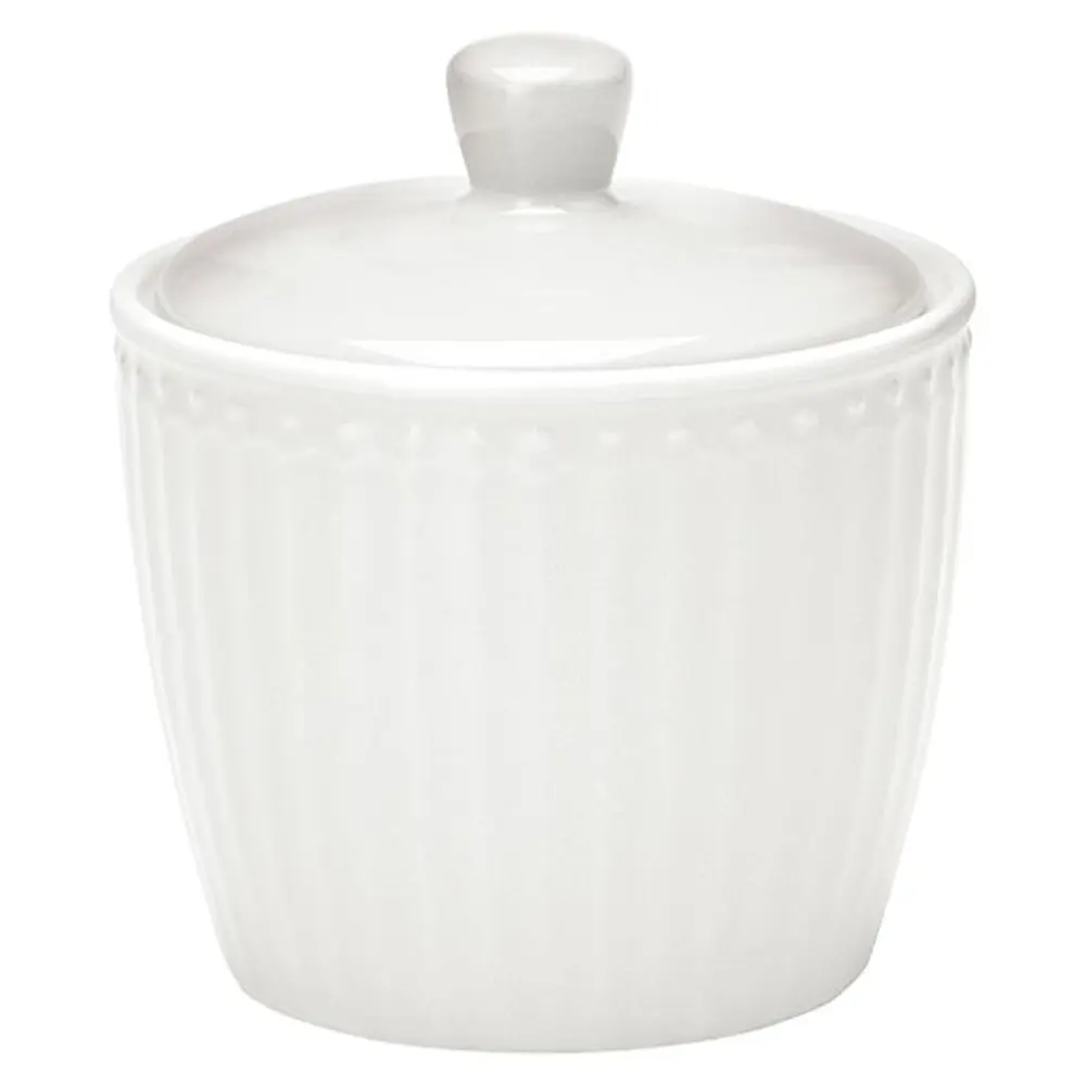 Alice Sokerikulho 10 cm White