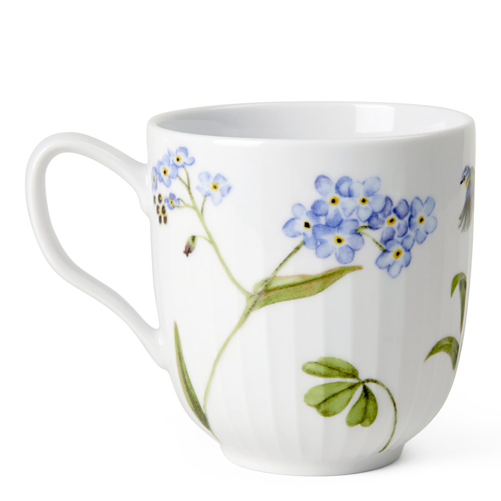 Kähler Hammershøi Summer krus 33 cl forget me not