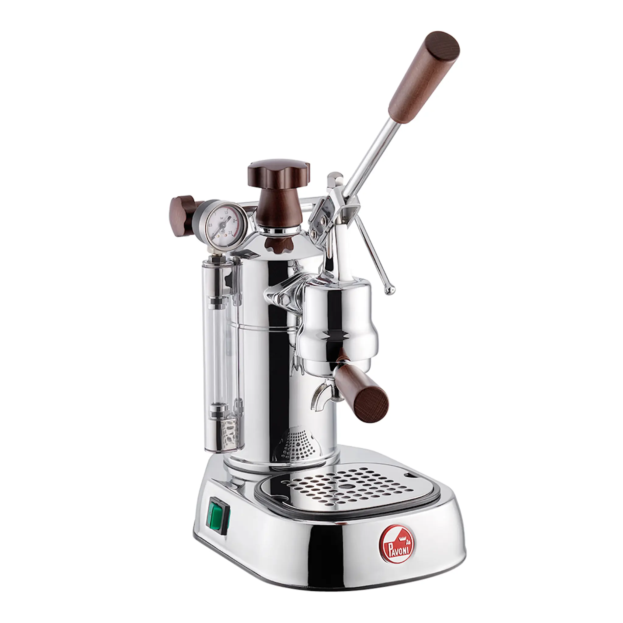 La Pavoni Professional Manuell Kaffemaskin med Hävarm Mässing/Brun