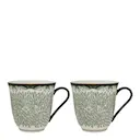 Ostindia Floris Grön mugg 30 cl 2-pack
