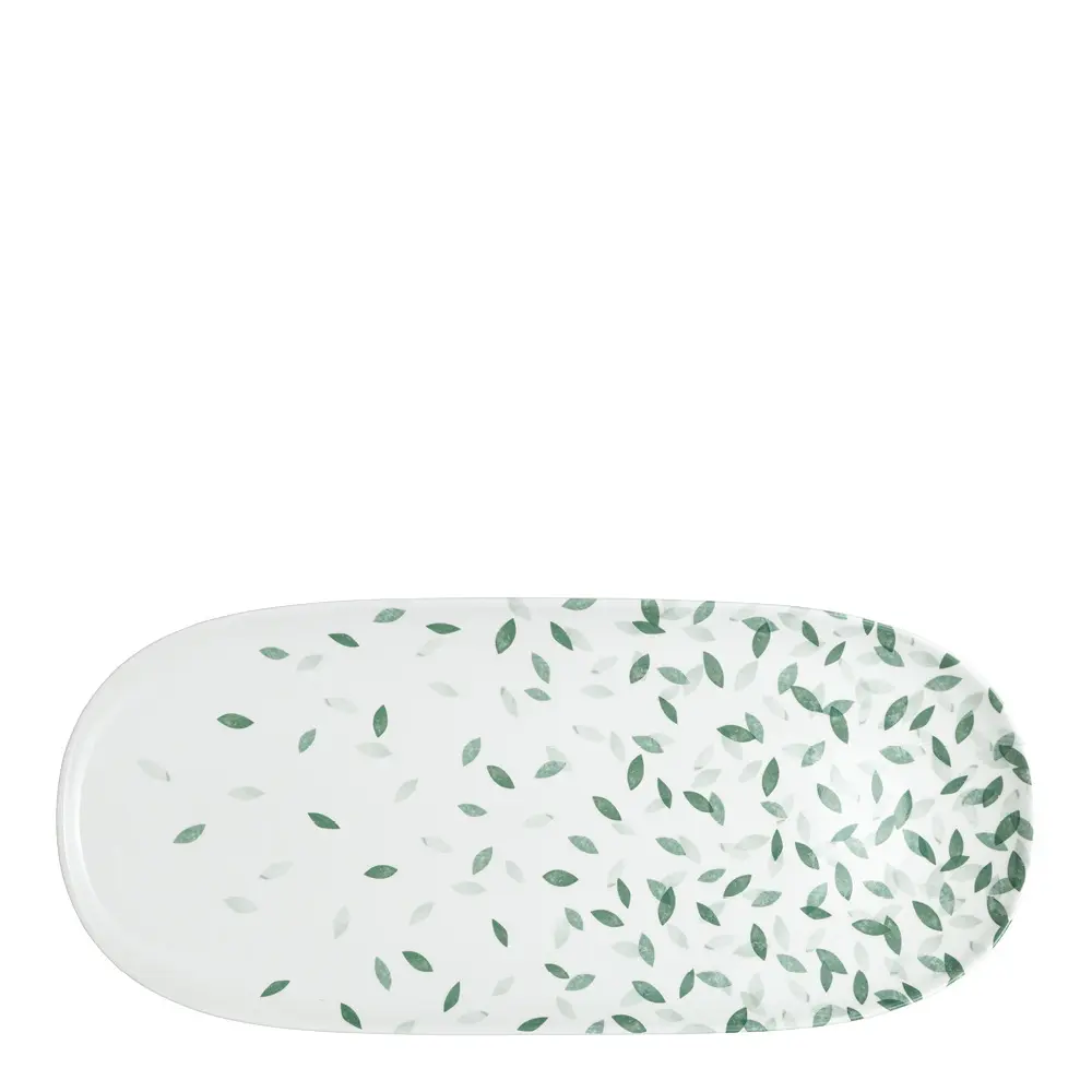 Greenhouse Tarjoiluastia 44x20 cm Valkoinen/Vihreä