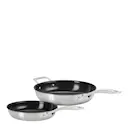 Essential 3-ply stekpanna 2 delar 24+28 cm stål/keramisk