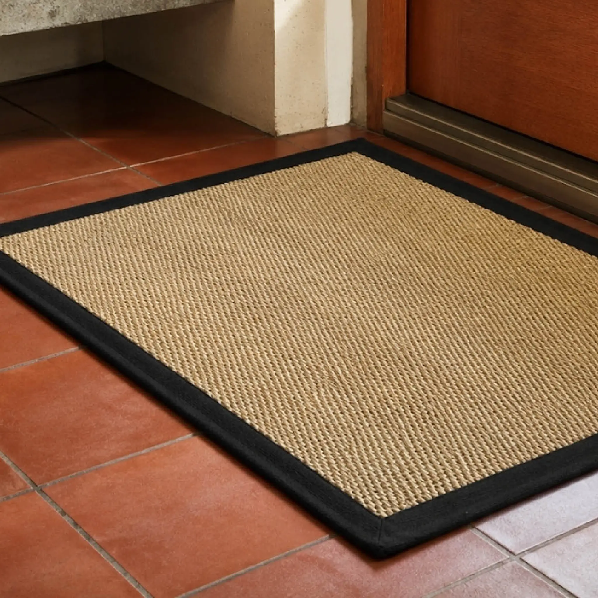 Deco Nord Panama dörrmatta 60x90 cm Desert sand/Black