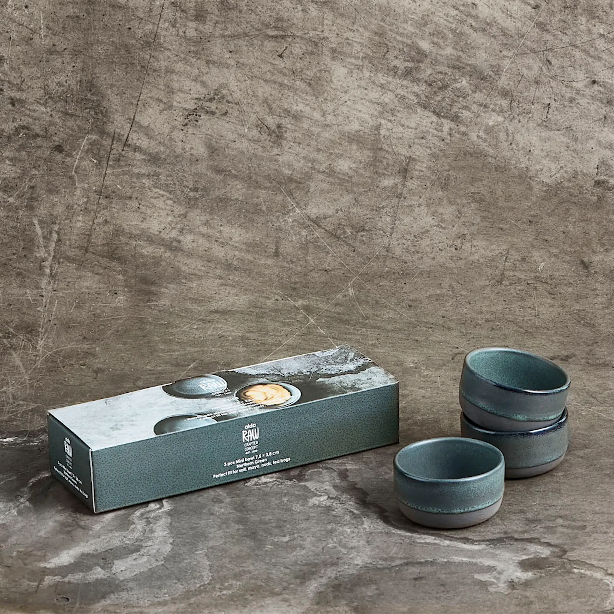 Aida Raw Minikulho 3 kpl Northern Green