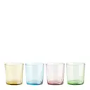 Cafe Dricksglas 34,5 cl 4-pack Amber/Pink/Ljusblå/Grön