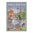 Trollhättan handduk 35x50 cm