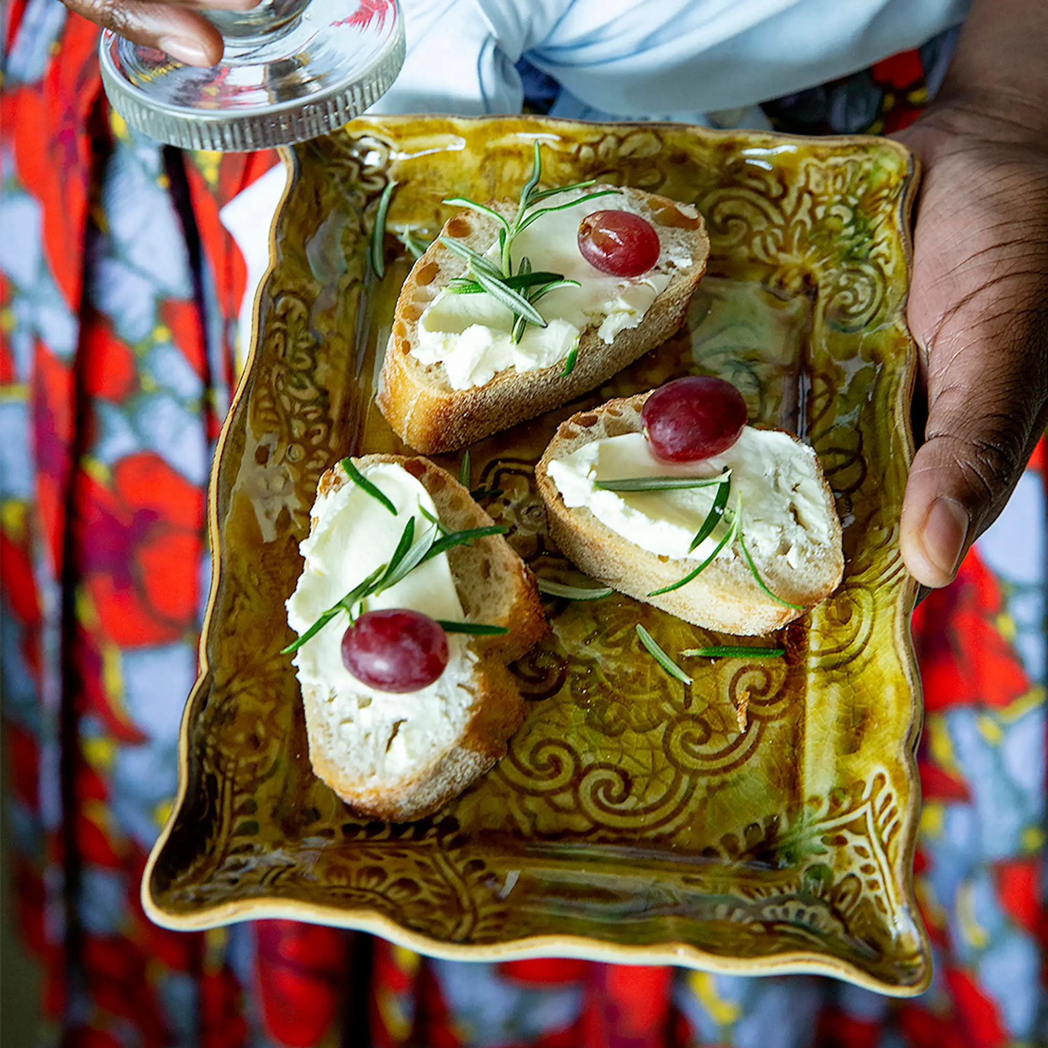 Sthål Arabesque Assiett 19x13 cm Pineapple