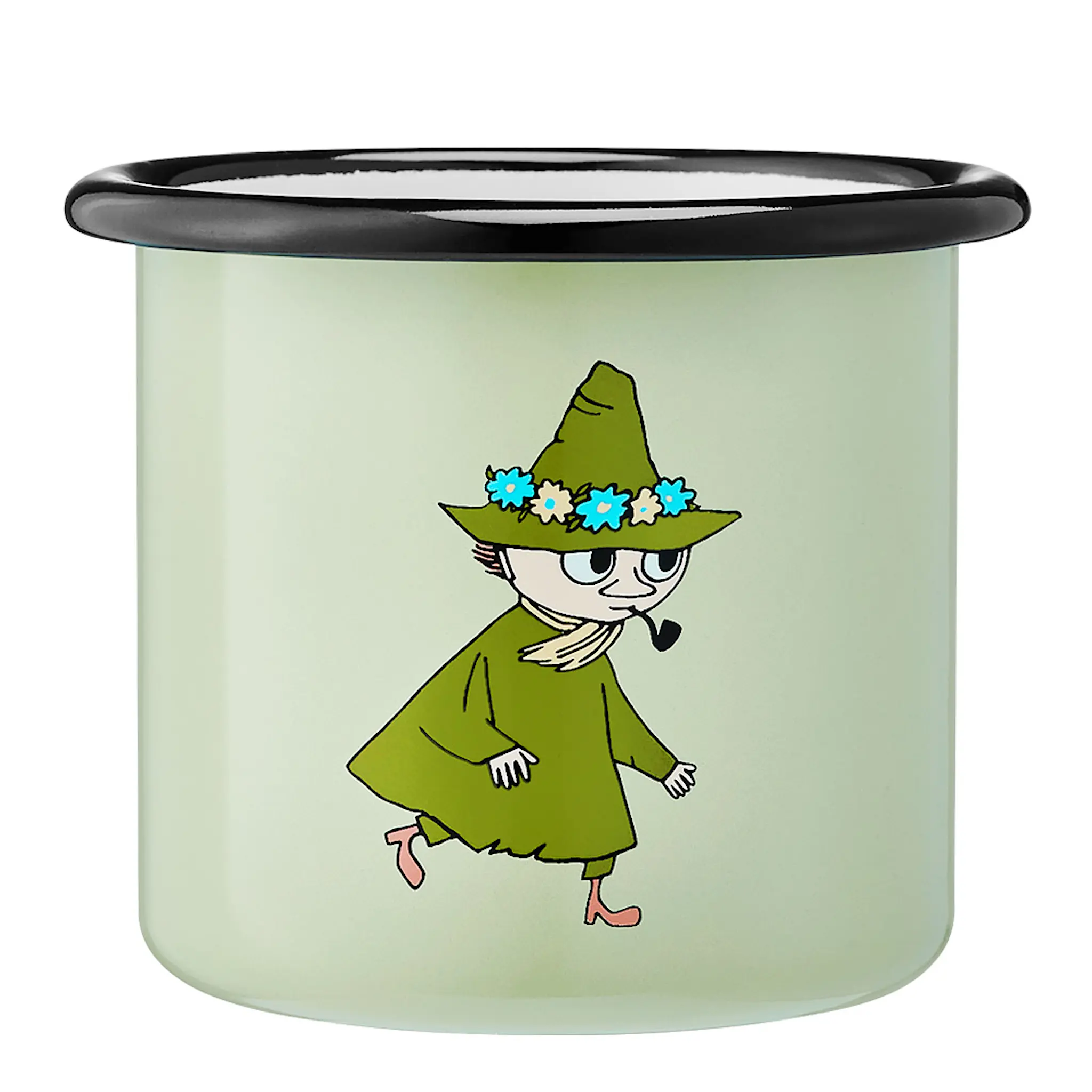 Muurla Mumin emaljmugg snusmumriken retro 25 cl