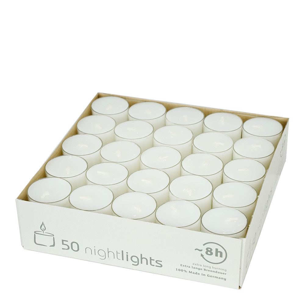 Magnor Värmeljus D3,8 H2,4 cm vit