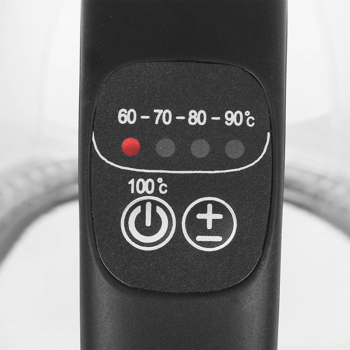 EMERIO Vannkoker m/temperaturinnstillinger 1,7L glass