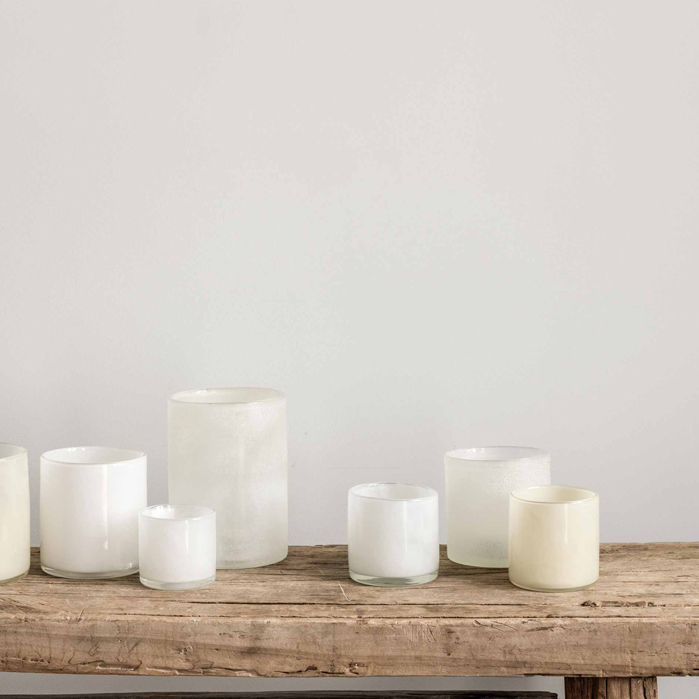 Tell Me More Lyric lyslykt 10x10 cm linen