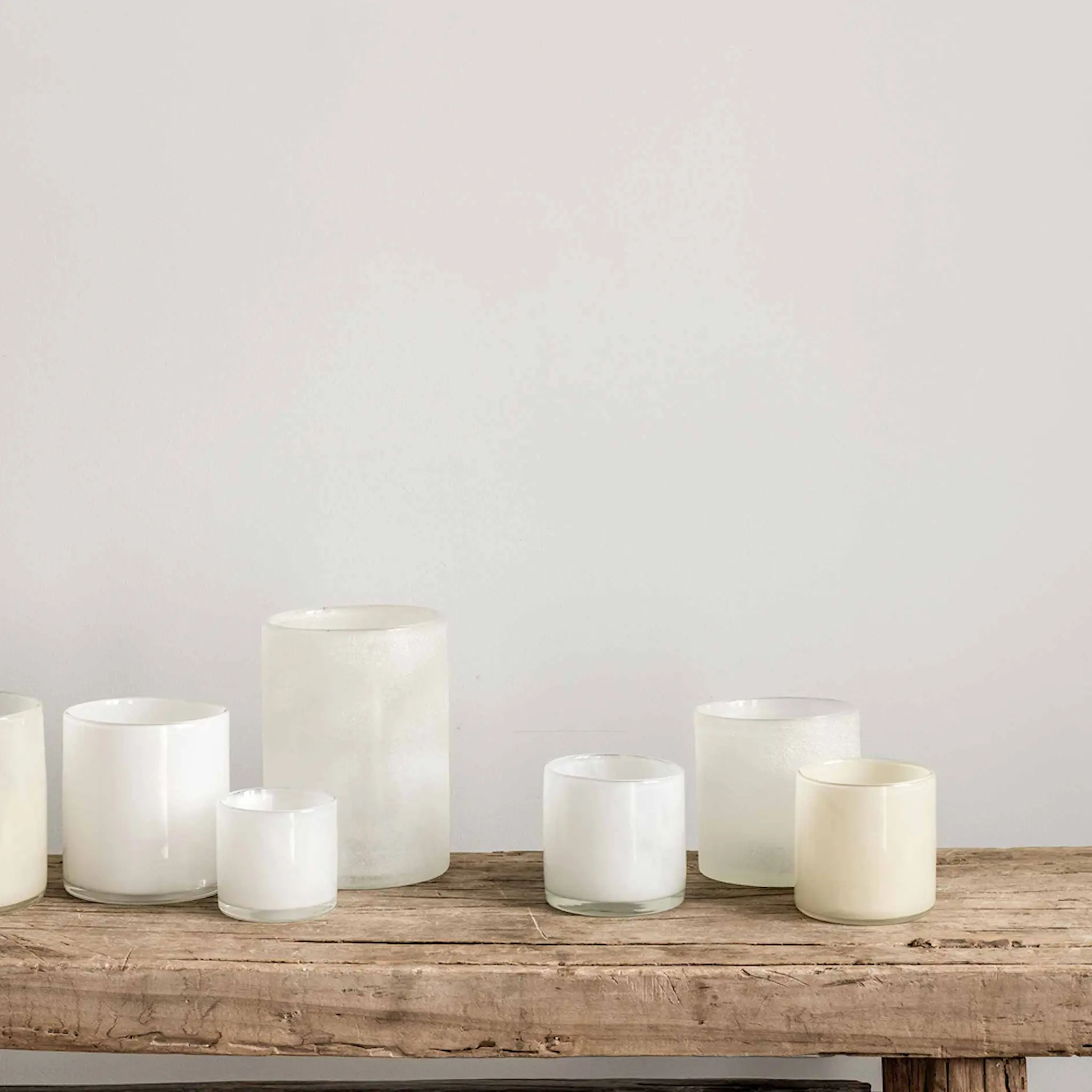 Tell Me More Lyrik Kynttilälyhty 10x10 cm Linen