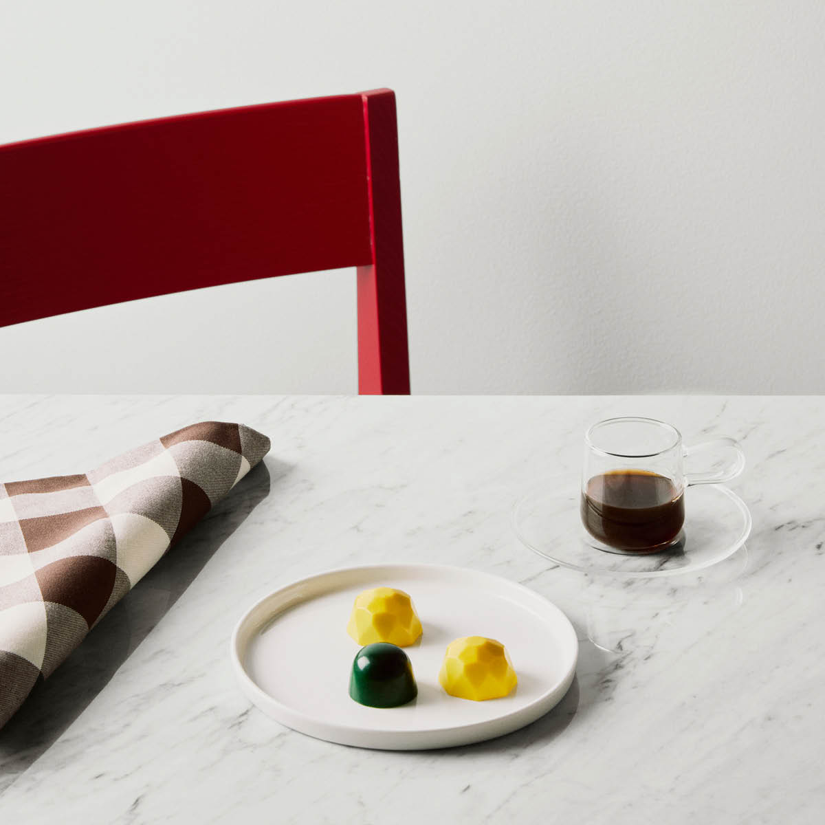 Kosta Boda Viva espressokopp med fat 8 cl 2-pack