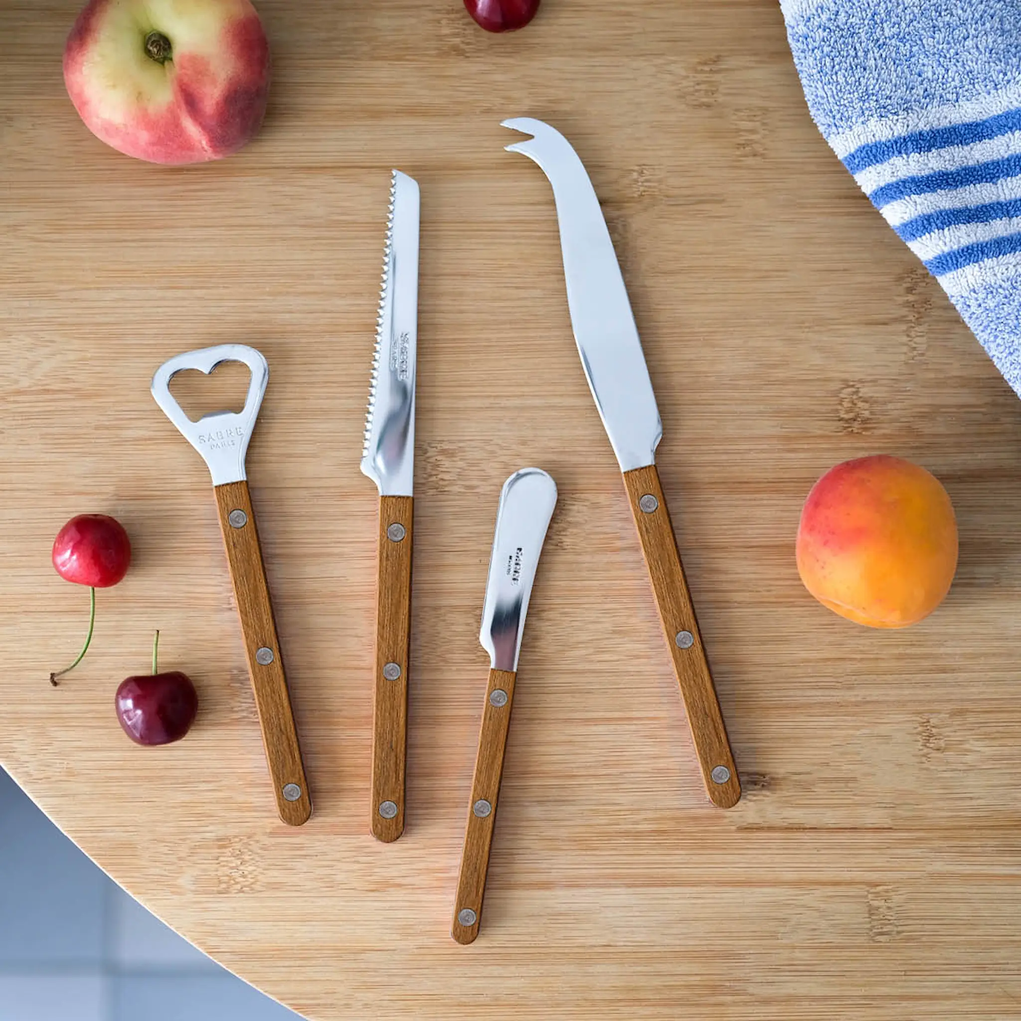 Sabre Bistrot korkinavaaja 16 cm tiikki