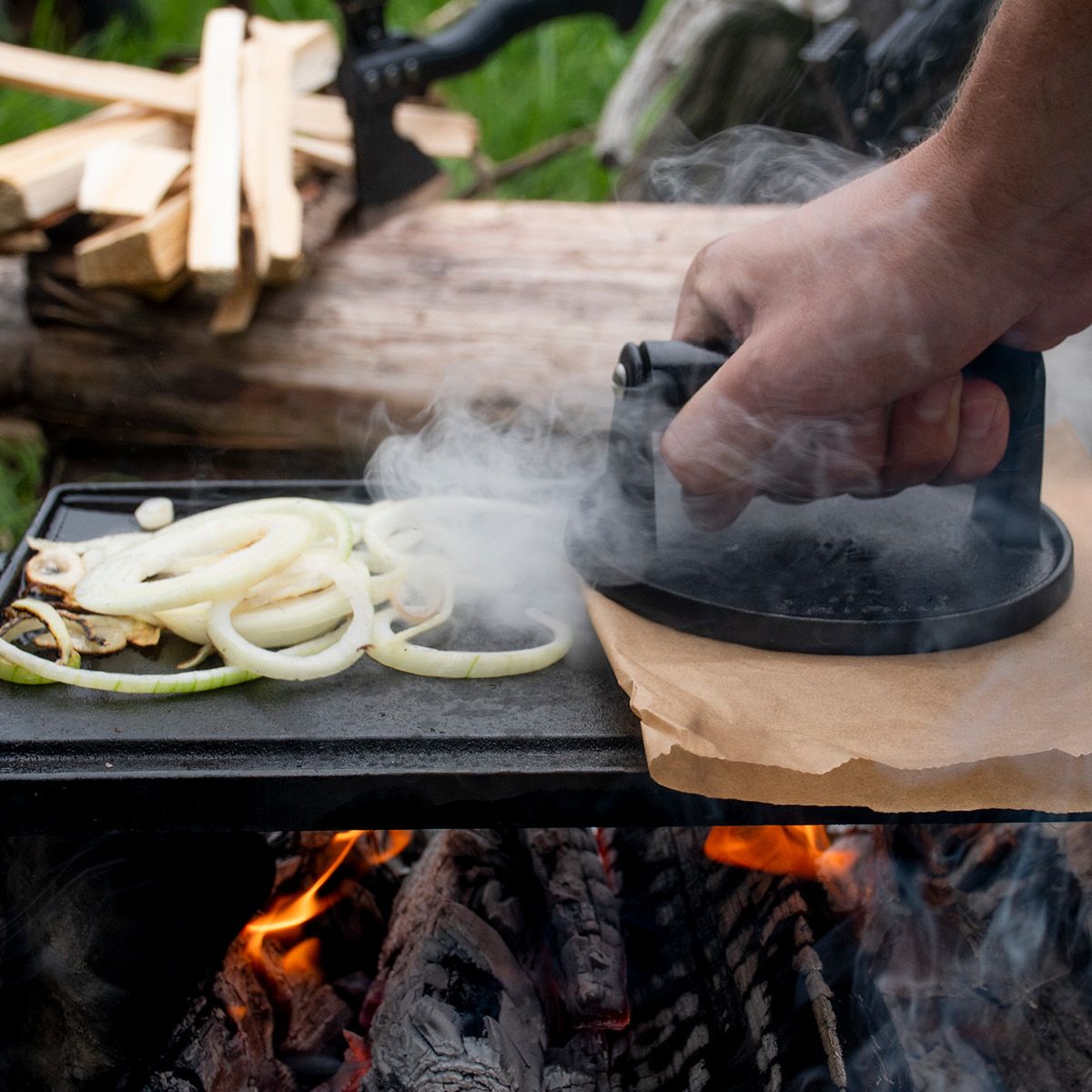 Satake Outdoor Hamburgerpress