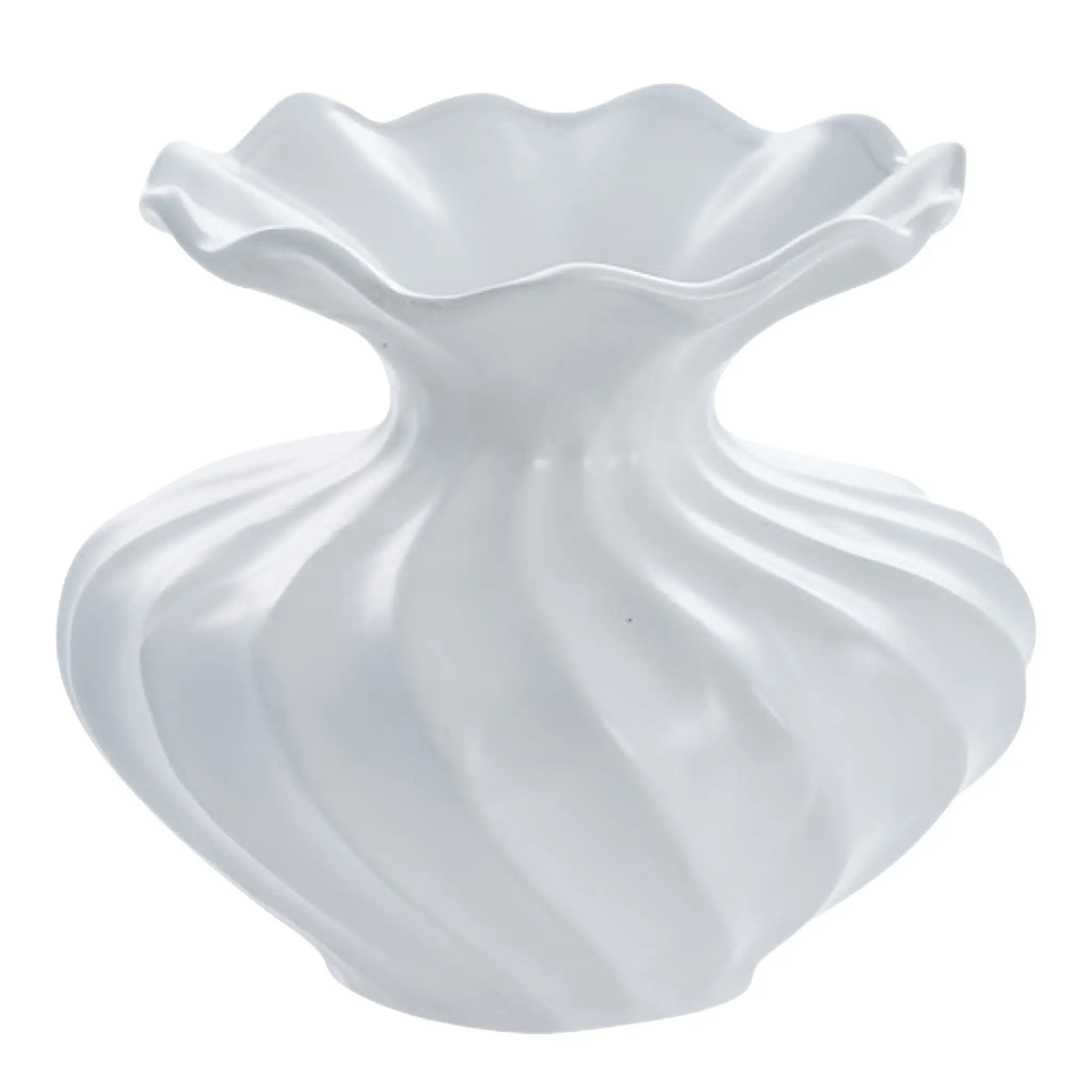 Lene Bjerre Susille vas 14 cm vit