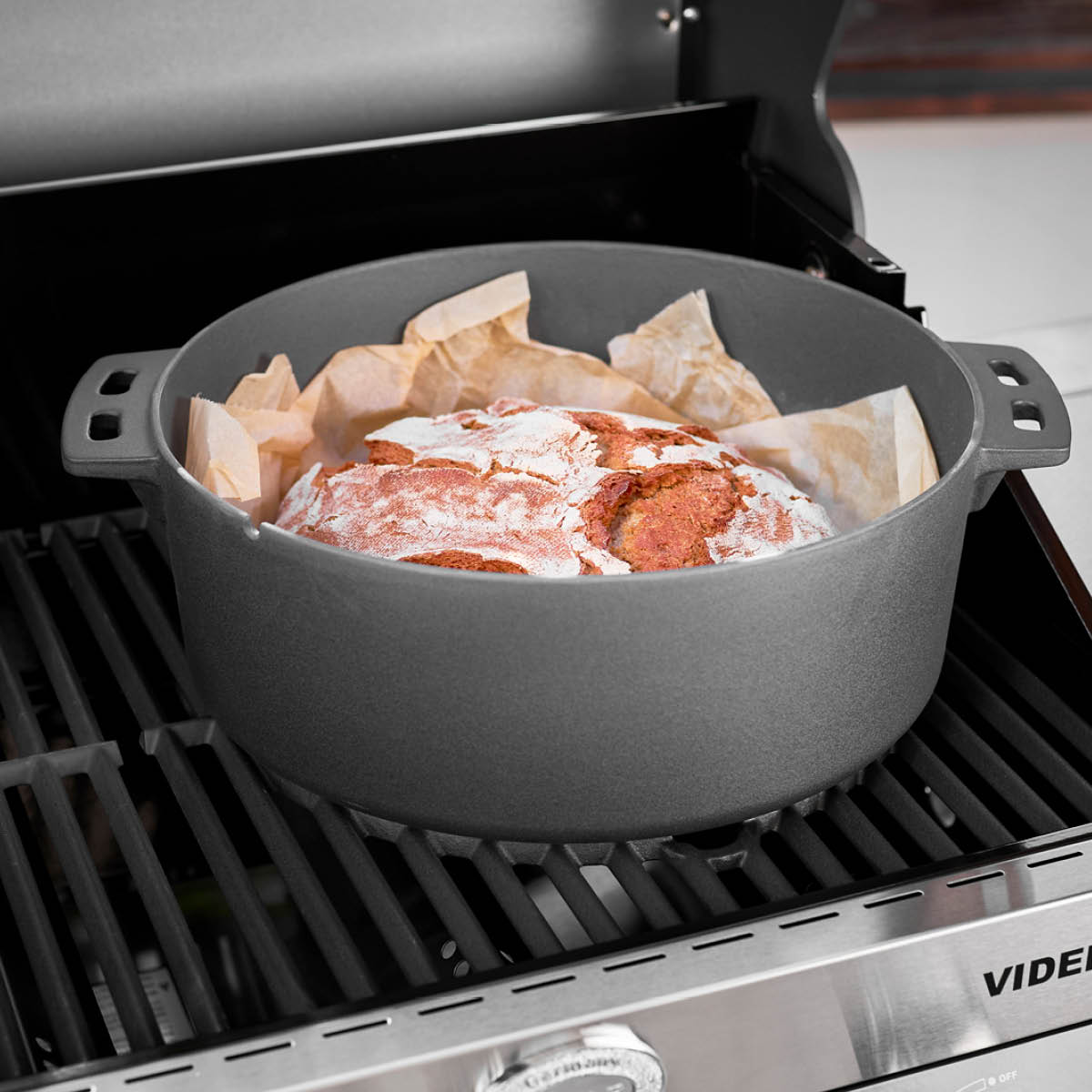 Rösle Gryta 8,5 L 35x22 cm gjutjärn