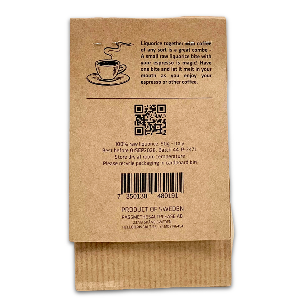 Rivsalt Lakrits espresso bites 044 refill 90 g