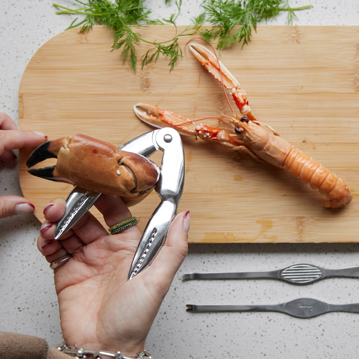 Sagaform Sivan Skaldjursknäckare