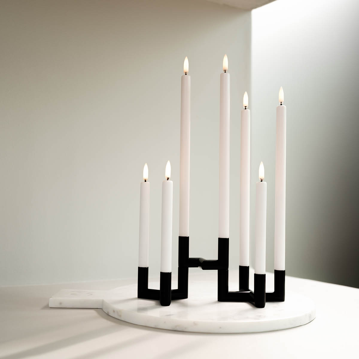 Uyuni Lighting Kynttilänjalka 6,5 cm Musta