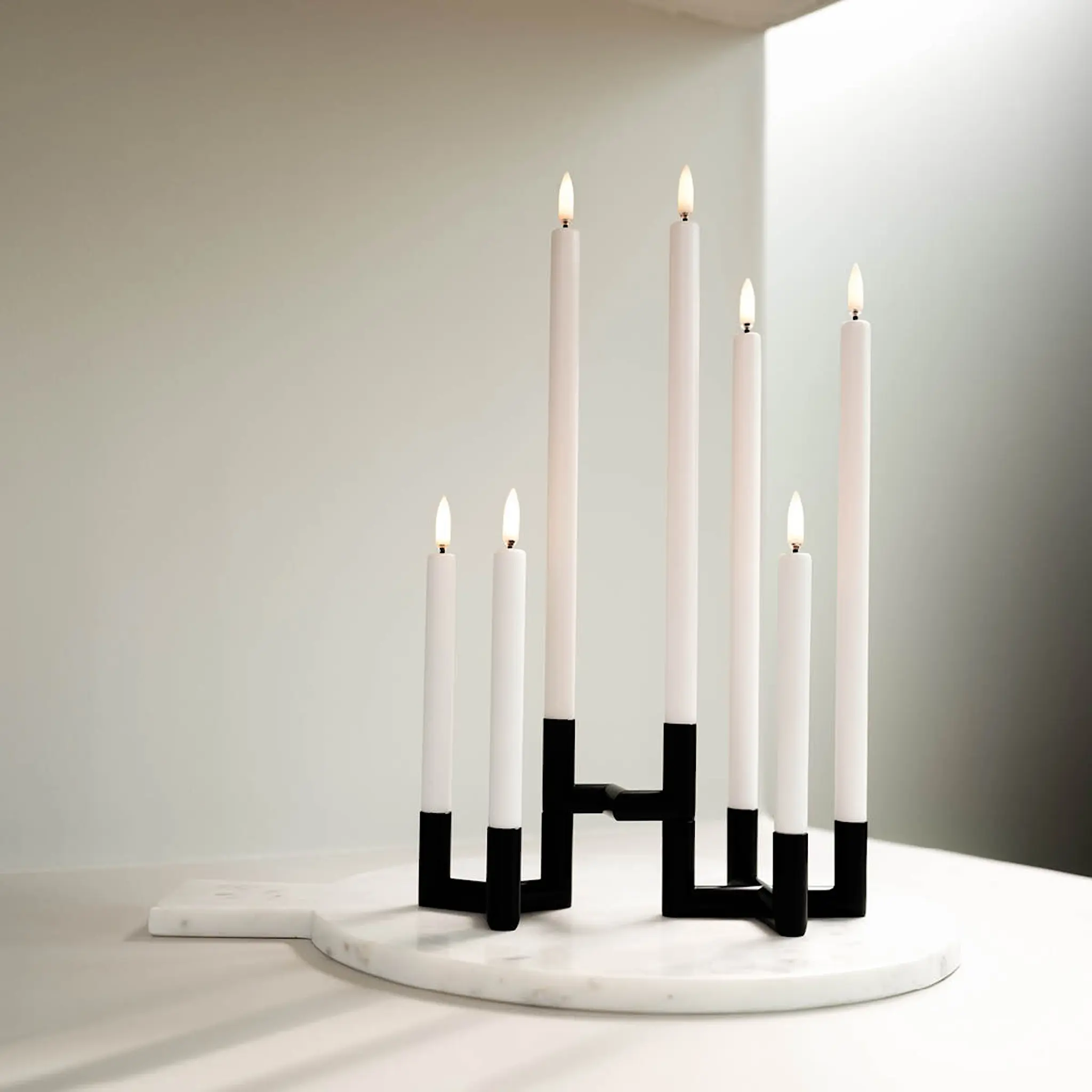 Uyuni Lighting Kynttilänjalka 6,5 cm Musta