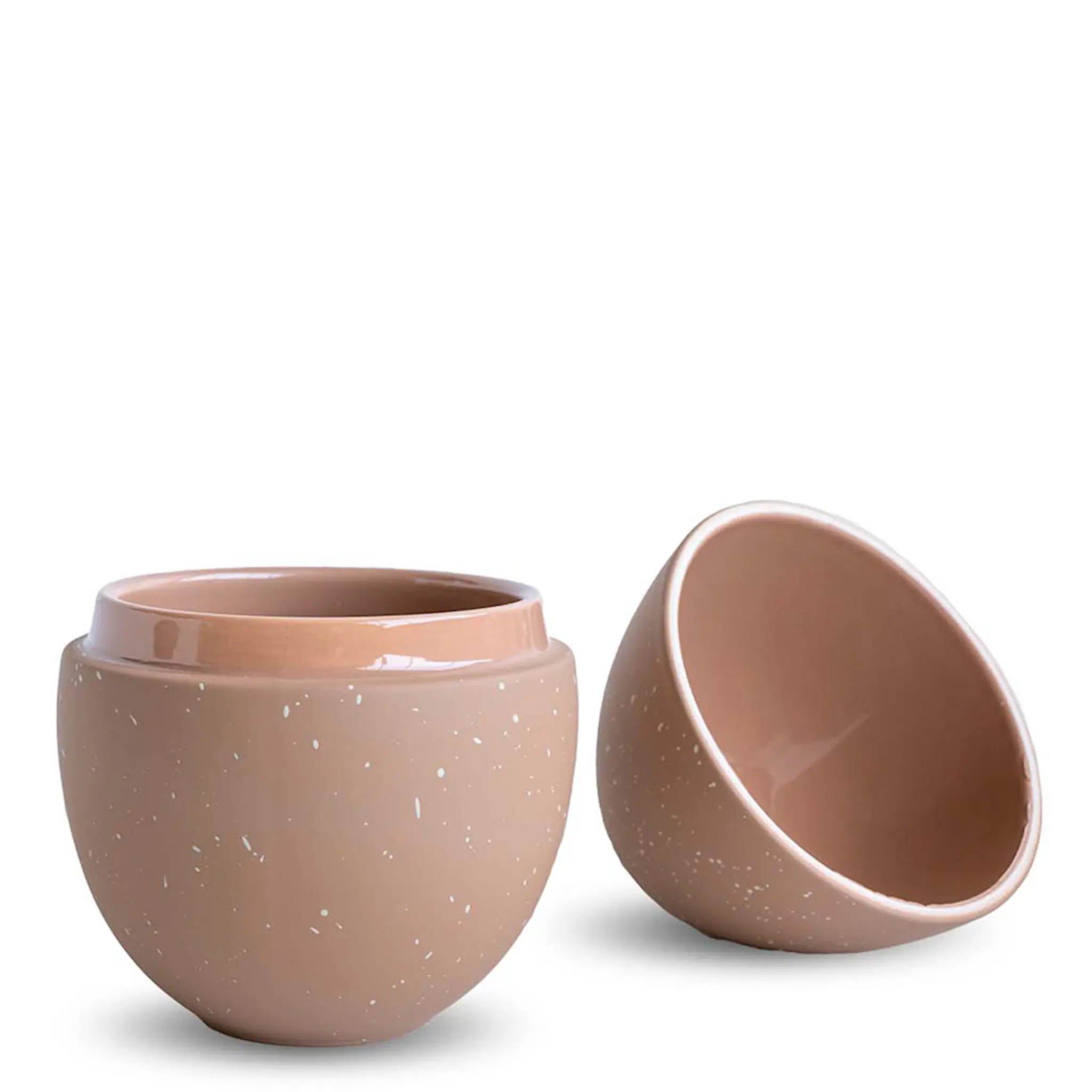 Cooee Bonbonniere Påskägg 18 cm Café au Lait/Shell