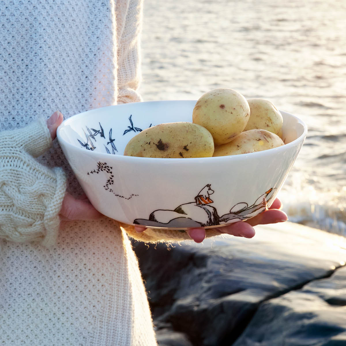 Moomin Arabia Muumi Kulho Alkuperää kunnioittaen 23 cm