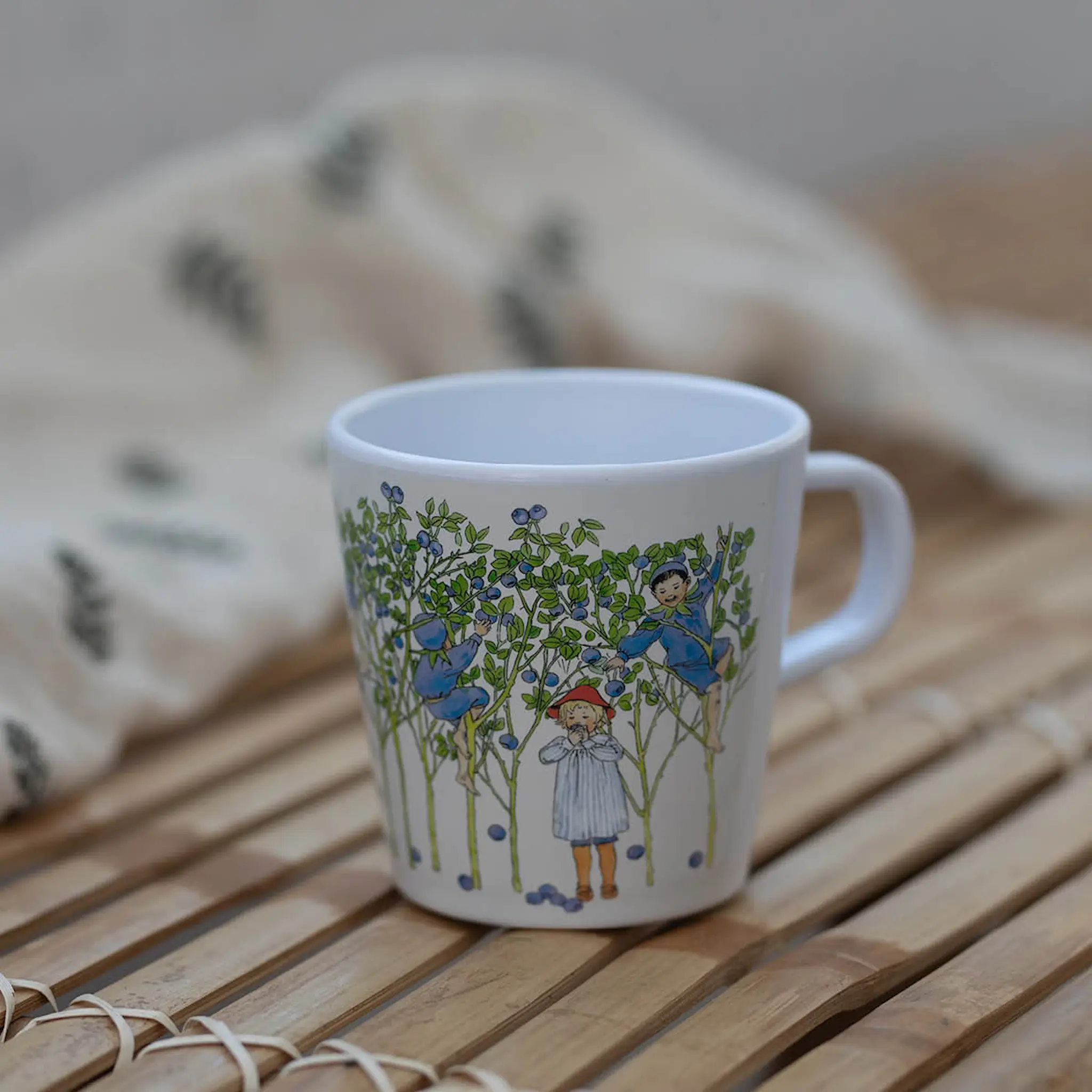 Rätt Start Elsa Beskow kopp med håndtak 20 cl Putte