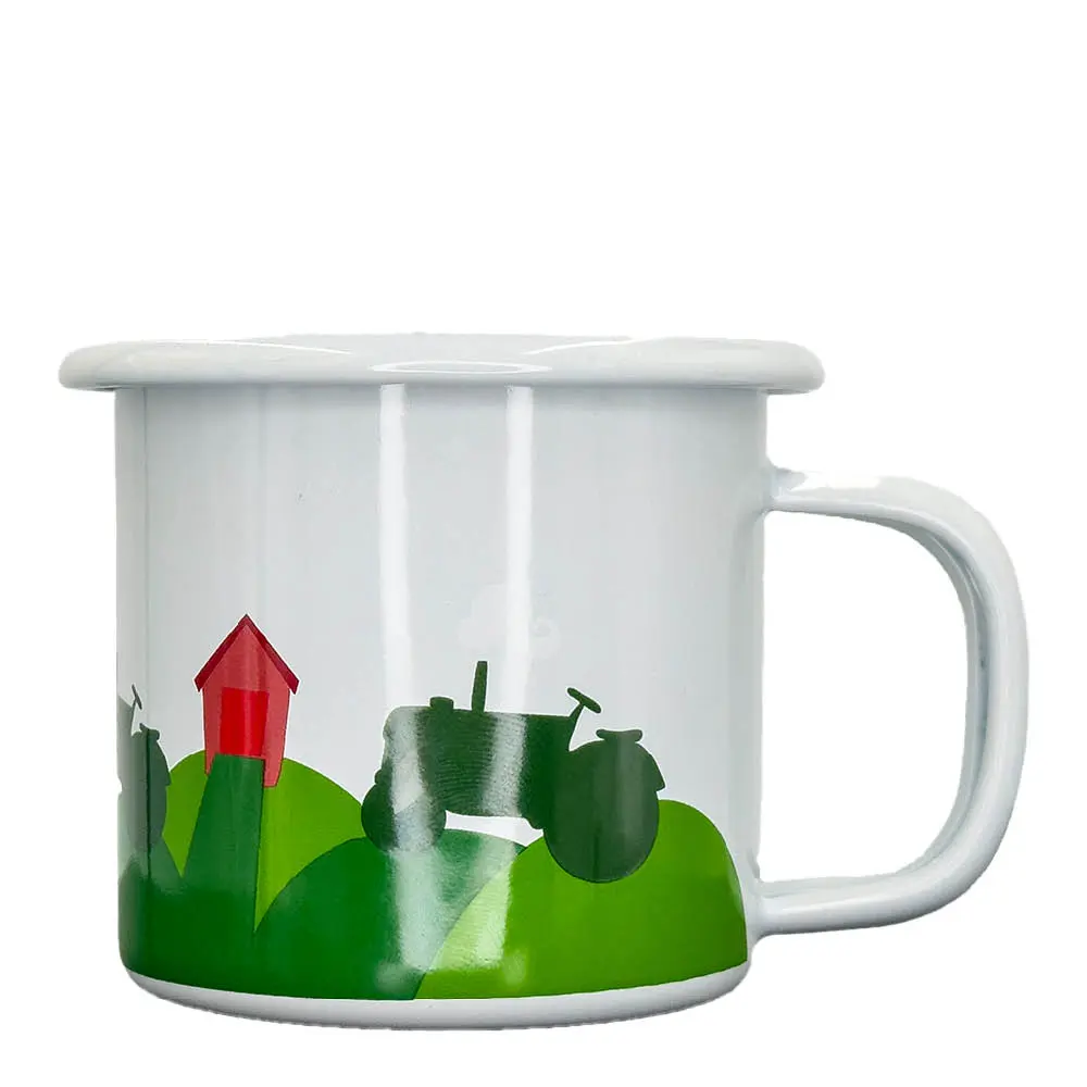 Traktori Emaljmugg 25 cl Sininen